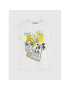 Original Marines T-Shirt DCP3181F Bílá Regular Fit - Pepit.cz