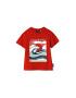 Original Marines T-Shirt DDP2114B Červená Regular Fit - Pepit.cz