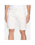 Pepe Jeans Džínové šortky Callen Short Stripe PM801013 Bílá Relaxed Fit - Pepit.cz