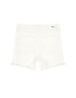 Pepe Jeans Džínové šortky Elsy Short Bling PG800653 Bílá Regular Fit - Pepit.cz