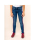 Pepe Jeans Jeansy PG201162 Tmavomodrá Skinny Fit - Pepit.cz