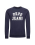 Pepe Jeans Mikina Linus PM581654 Tmavomodrá Regular Fit - Pepit.cz