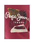 Pepe Jeans Mikina Melbourne Sweat PM582483 Bordó Regular Fit - Pepit.cz