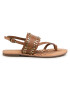 Pepe Jeans Sandály March Studs PLS90447 Hnědá - Pepit.cz