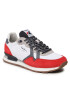 Pepe Jeans Sneakersy Brit Man Print PMS30923 Bílá - Pepit.cz