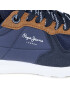 Pepe Jeans Sneakersy York Basic Boy PBS30508 Tmavomodrá - Pepit.cz