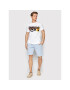 Pepe Jeans Sportovní kraťasy David PM800910 Modrá Regular Fit - Pepit.cz