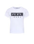 Pepe Jeans T-Shirt Charis PL504443 Bílá Regular Fit - Pepit.cz