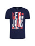 Pepe Jeans T-Shirt Davy PM507739 Tmavomodrá Regular Fit - Pepit.cz