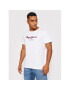 Pepe Jeans T-Shirt Eggo PM508208 Bílá Regular Fit - Pepit.cz