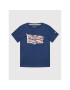 Pepe Jeans T-Shirt Flag Logo PB503170 Tmavomodrá Regular Fit - Pepit.cz