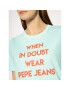 Pepe Jeans T-Shirt Freja PL504463 Modrá Regular Fit - Pepit.cz