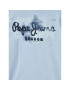 Pepe Jeans T-Shirt Golders PB501338 Modrá Slim Fit - Pepit.cz