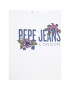 Pepe Jeans T-Shirt Halija PG502837 Bílá Regular Fit - Pepit.cz