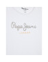 Pepe Jeans T-Shirt Hana PG502924 Bílá Regular Fit - Pepit.cz