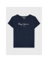 Pepe Jeans T-Shirt Hana PG502924 Tmavomodrá Regular Fit - Pepit.cz