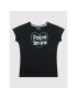 Pepe Jeans T-Shirt Harriet PG502842 Černá Regular Fit - Pepit.cz