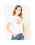 Pepe Jeans T-Shirt Kara PL504341 Bílá Regular Fit - Pepit.cz