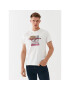 Pepe Jeans T-Shirt Melbourne Tee PM508978 Bílá Regular Fit - Pepit.cz