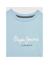 Pepe Jeans T-Shirt New Art PB503387 Modrá Regular Fit - Pepit.cz