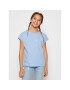 Pepe Jeans T-Shirt Nuria PG502460 Modrá Regular Fit - Pepit.cz