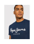 Pepe Jeans T-Shirt Original PM508210 Tmavomodrá Slim Fit - Pepit.cz