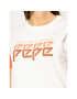 Pepe Jeans T-Shirt Penelope PL504480 Bílá Regular Fit - Pepit.cz