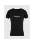 Pepe Jeans T-Shirt PL502711 Černá Slim Fit - Pepit.cz