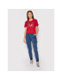 Pepe Jeans T-Shirt Zeldas PL505037 Červená Regular Fit - Pepit.cz