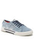 Pepe Jeans Tenisky Brady Denim W PLS31438 Modrá - Pepit.cz