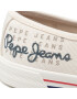 Pepe Jeans Tenisky Brady W Logo PLS31288 Béžová - Pepit.cz