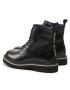 Pepe Jeans Turistická obuv Leia Boot Laces PBS50098 Černá - Pepit.cz