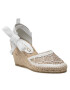 Pinko Espadrilky Patty Sandalo PE 22 BLKS1 1H211A Y86A Bílá - Pepit.cz