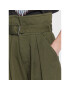 Pinko Jeansy 100614 A0I5 Khaki Straight Fit - Pepit.cz