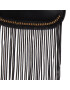 Pinko Kabelka Half Moon Mini Framed Fringes AI 22-23 PLTT 1P22T5 A03Q Černá - Pepit.cz