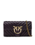 Pinko Kabelka Love Wallet Chevron 3 Cl 1P22UP A03Z Fialová - Pepit.cz