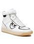 Pinko Sneakersy Lorena Basket Hi Sneaker AI 22-23 BLKS1 1H214S A08S Bílá - Pepit.cz