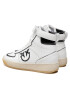 Pinko Sneakersy Lorena Basket Hi Sneaker AI 22-23 BLKS1 1H214S A08S Bílá - Pepit.cz