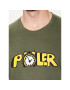 Poler T-Shirt 231APM2001 Zelená Regular Fit - Pepit.cz