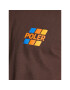 Poler T-Shirt Trd 223APM2001 Hnědá Classic Fit - Pepit.cz