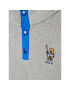 Polo Ralph Lauren Fleecová mikina 321853827002 Šedá Regular Fit - Pepit.cz