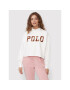 Polo Ralph Lauren Mikina 211873070001 Bílá Oversize - Pepit.cz