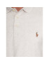 Polo Ralph Lauren Polokošile 710713130002 Šedá Custom Slim Fit - Pepit.cz