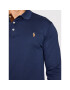 Polo Ralph Lauren Polokošile Lsl 710721148007 Tmavomodrá Slim Fit - Pepit.cz