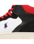 Polo Ralph Lauren Sneakersy Polo Crt Hgh 809892297001 Černá - Pepit.cz