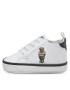 Polo Ralph Lauren Sneakersy Quilton Bear Gore Hi Layette RL100729 Bílá - Pepit.cz