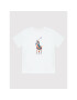 Polo Ralph Lauren T-Shirt 321870959002 Bílá Regular Fit - Pepit.cz