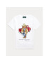 Polo Ralph Lauren T-Shirt 321902444001 Bílá Regular Fit - Pepit.cz