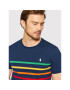 Polo Ralph Lauren T-Shirt 710860413001 Tmavomodrá Custom Slim Fit - Pepit.cz