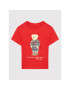 Polo Ralph Lauren T-Shirt Classics 321853790001 Červená Regular Fit - Pepit.cz